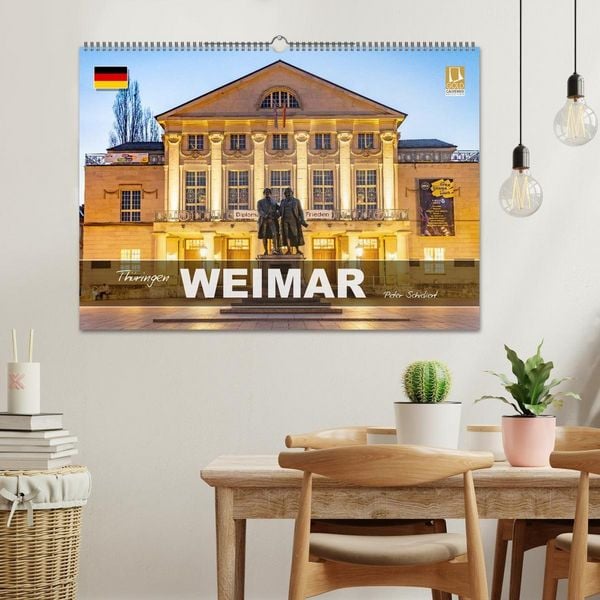 Produktbild: Th&uuml;ringen - Weimar (Wandkalender 2027 DIN A2 quer), CALVENDO Monatskalender