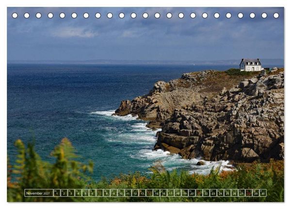 Produktbild: Anblicke und Ausblicke in der Bretagne (Tischkalender 2027 DIN A5 quer), CALVENDO Monatskalender