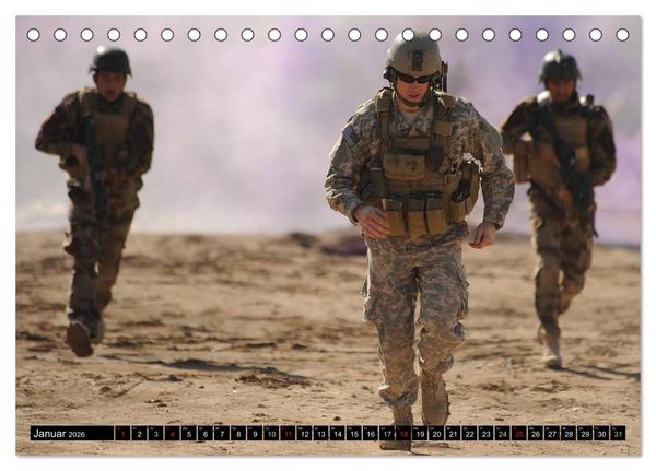 Produktbild: Spezialeinheiten &bull; U.S. Special Forces (Tischkalender 2026 DIN A5 quer), CALVENDO Monatskalender