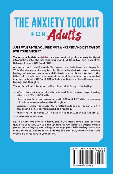 Produktbild: The Anxiety Toolkit for Adults