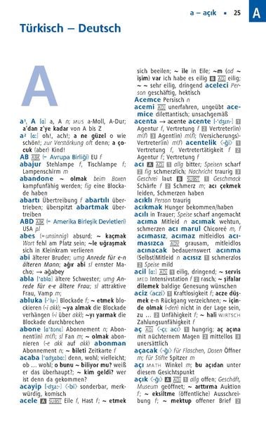 Produktbild: Langenscheidt Praktisches W&ouml;rterbuch T&uuml;rkisch