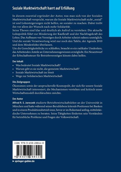 Produktbild: Soziale Marktwirtschaft harrt auf Erf&uuml;llung