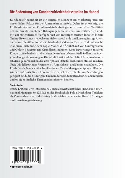 Produktbild: Die Bedeutung von Kundenzufriedenheitsstudien im Handel