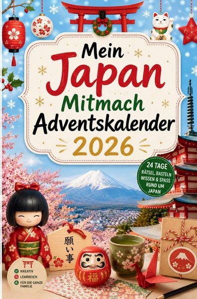Produktbild: Breckmann, Y: Mein Japan Mitmach Adventskalender 2026