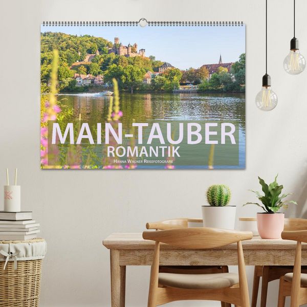 Produktbild: Main-Tauber-Romantik (Wandkalender 2026 DIN A2 quer), CALVENDO Monatskalender