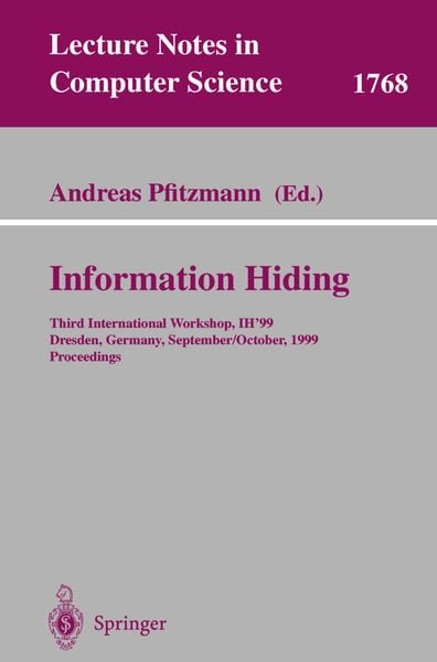 Produktbild: Information Hiding