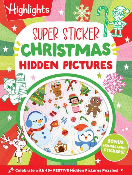 Produktbild: Super Sticker Christmas Hidden Pictures