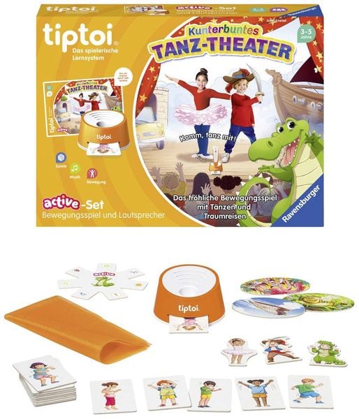 Produktbild: Tiptoi® ACTIVE Set Kunterbuntes Tanz-Theater - ab 3 Jahre