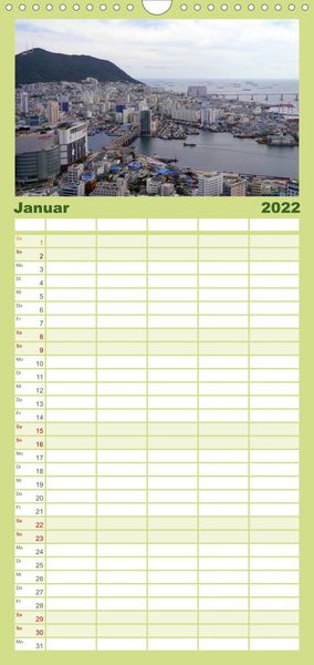 Produktbild: Familienplaner S&Uuml;DKOREA zwischen asiatischer Tradition und Moderne (Wandkalender 2022 , 21 cm x 45 cm, hoch)