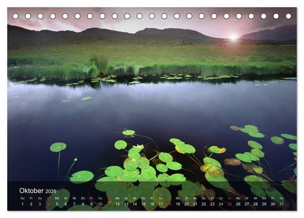 Produktbild: Irland/Eire - Impressionen der Gr&uuml;nen Insel (Tischkalender 2026 DIN A5 quer), CALVENDO Monatskalender