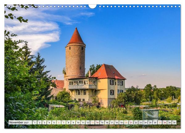 Produktbild: Dinkelsb&uuml;hl - Zw&ouml;lf Momente in der Altstadt (Wandkalender 2027 DIN A3 quer), CALVENDO Monatskalender
