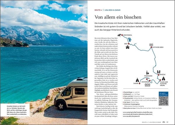 Produktbild: KUNTH Mit dem Wohnmobil von Slowenien bis Albanien