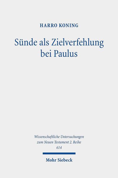 Produktbild: S&uuml;nde als Zielverfehlung bei Paulus