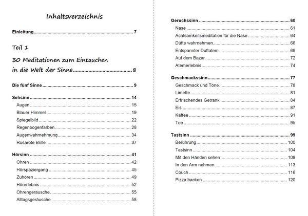 Produktbild: 60 Meditationen zum Eintauchen in die Welt der Sinne und Wesensz&uuml;ge des Menschen