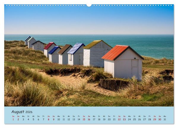 Produktbild: Unterwegs in der Normandie (Wandkalender 2026 DIN A2 quer), CALVENDO Monatskalender