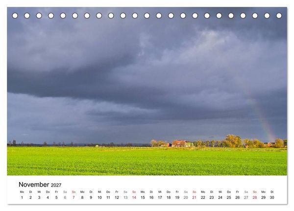 Produktbild: Dithmarschen - Der Landkreis (Tischkalender 2027 DIN A5 quer), CALVENDO Monatskalender