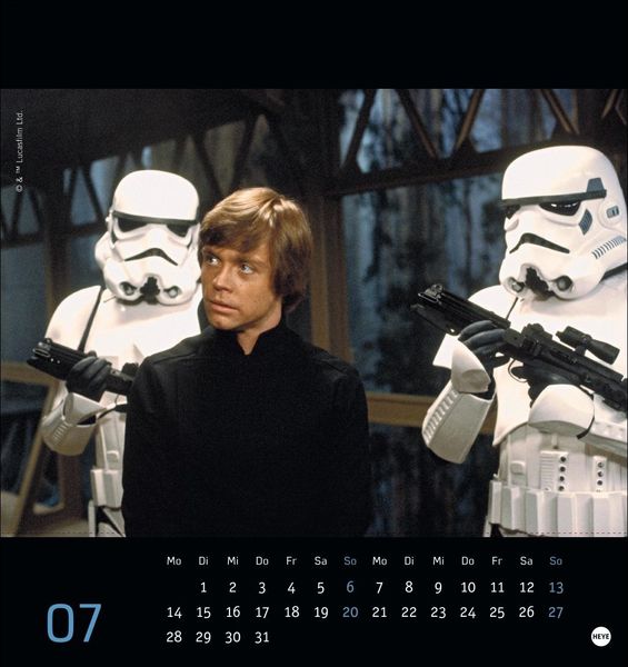'Star Wars Postkartenkalender 2025' - 'Athesia'