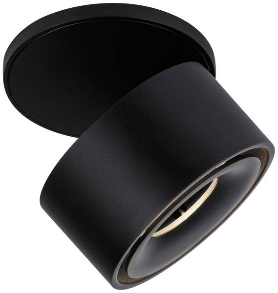 Produktbild: Paulmann 93370 Spircle LED-Einbauleuchte LED LED fest eingebaut 8W Schwarz (matt)