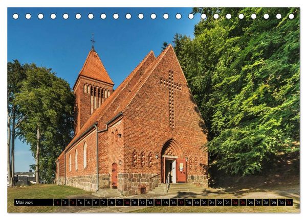 Produktbild: Ein Wochenende im Ostseebad Binz (Tischkalender 2026 DIN A5 quer), CALVENDO Monatskalender