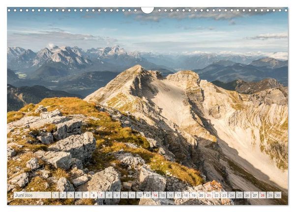 Produktbild: "Bergpixel" Faszination Bergwandern (Wandkalender 2026 DIN A3 quer), CALVENDO Monatskalender