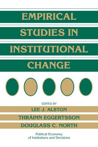 Produktbild: Empirical Studies in Institutional Change