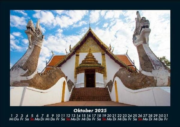 Produktbild: Tempel unserer Erde 2025 Fotokalender DIN A5
