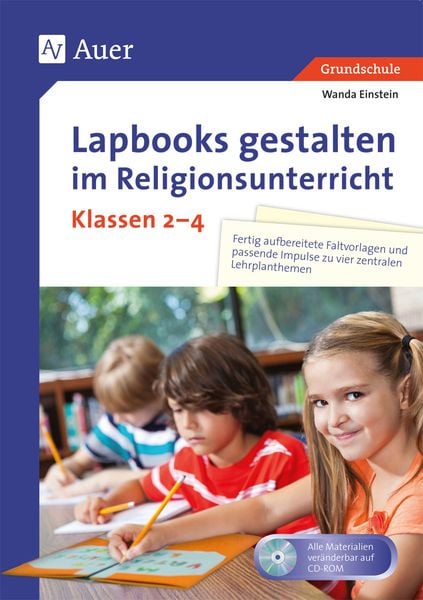 Produktbild: Lapbooks gestalten im Religionsunterricht Kl. 2-4