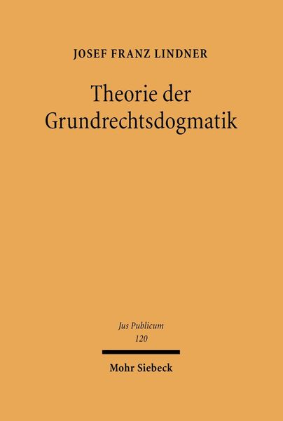Produktbild: Theorie der Grundrechtsdogmatik