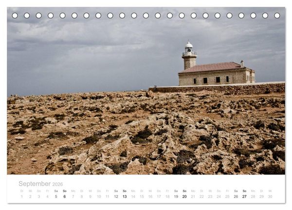 Produktbild: MENORCA 2 - Landschaftsfotografien von Niko Korte (Tischkalender 2026 DIN A5 quer), CALVENDO Monatskalender