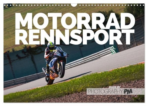 Produktbild: Motorrad Rennsport (Wandkalender 2026 DIN A3 quer), CALVENDO Monatskalender