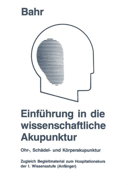 Produktbild: Einf&uuml;hrung in die wissenschaftliche Akupunktur