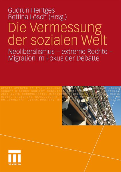 Die Vermessung der sozialen Welt, Taschenbuch von , VS Verlag für Sozialwissenschaften, 9783531168296