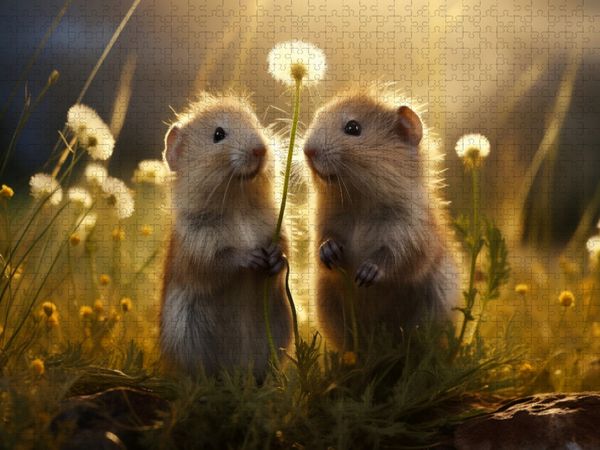 Produktbild: CALVENDO Puzzle Ein Motiv aus dem Kalender "Nach Art der Lemminge" | 1000 Teile Lege-Gr&ouml;&szlig;e 64x48cm Foto-Puzzle f&uuml;r gl&uuml;ckliche Stunden