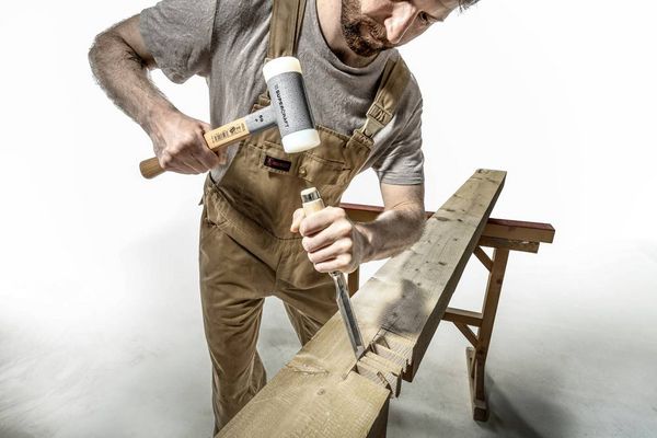 Produktbild: Halder SUPERCRAFT 3366.050 Schonhammer ergonomischer Griff, hart, r&uuml;ckschlagsfrei 990 g 365 mm 1 St.