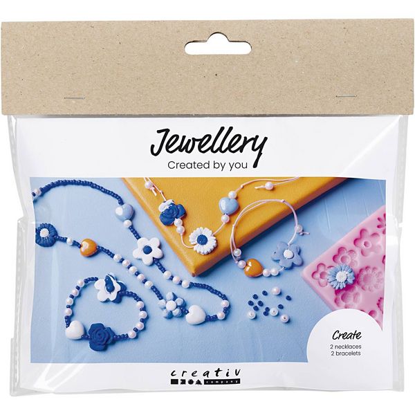 Produktbild: Creativ Company Mini Kreativ Set Schmuck, Blumen, sortierte Farben