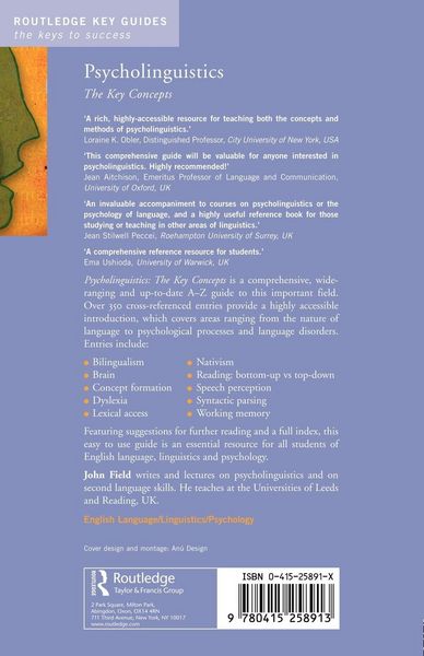 Produktbild: Psycholinguistics