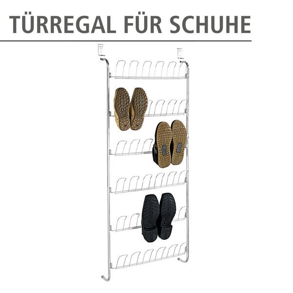 Produktbild: T&uuml;rregal f&uuml;r Schuhe, Platz f&uuml;r 18 Paar