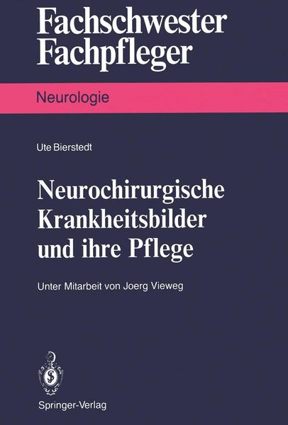 Produktbild: Neurochirurgische Krankheitsbilder und ihre Pflege