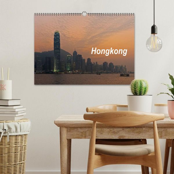 Produktbild: Hongkong (Wandkalender 2026 DIN A3 quer), CALVENDO Monatskalender