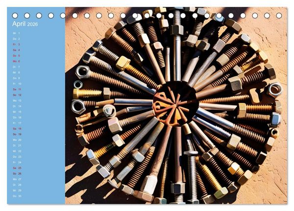 Produktbild: Werkzeug-Magie (Tischkalender 2026 DIN A5 quer), CALVENDO Monatskalender