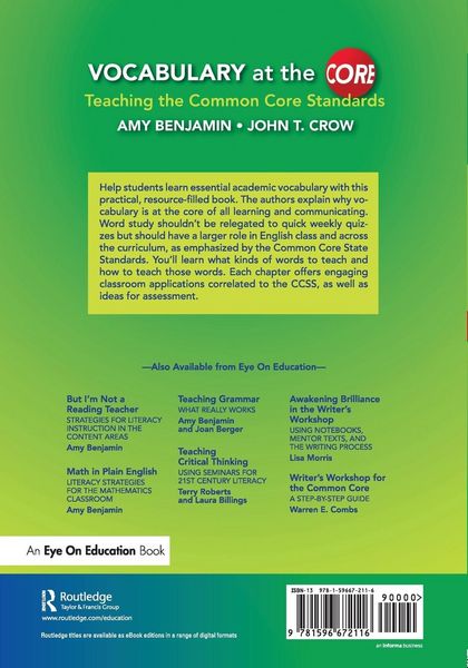 Produktbild: Vocabulary at the Core