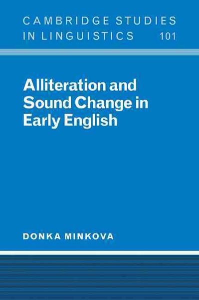 Produktbild: Alliteration & Sound Change in