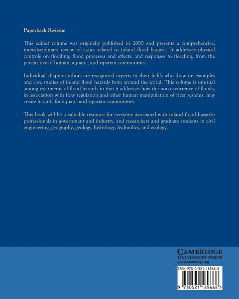 Produktbild: Inland Flood Hazards