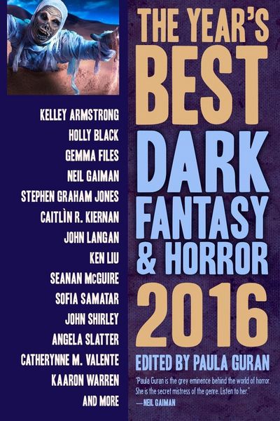 Produktbild: The Year's Best Dark Fantasy & Horror, 2016 Edition