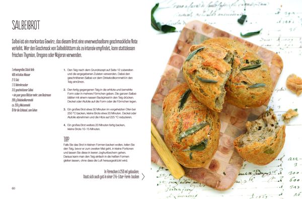 Produktbild: Brote, einfach handgemacht: Das No-Knead- Bread - ganz ohne kneten