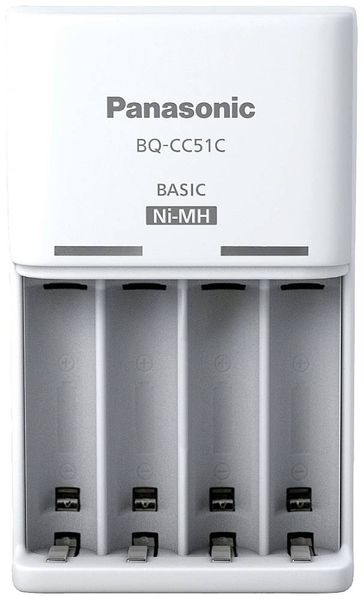 Panasonic Basic BQ-CC51 Steckerladergerät NiMH Micro (AAA), Mignon (AA)