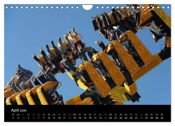 Produktbild: Jahrmarkt 2026 (Wandkalender 2026 DIN A4 quer), CALVENDO Monatskalender