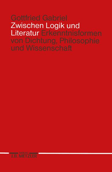 Produktbild: Zwischen Logik und Literatur
