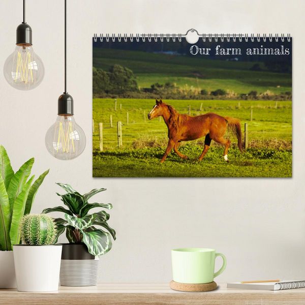 Produktbild: Our farm animals (Wall Calendar 2026 DIN A4 landscape), CALVENDO 12 Month Wall Calendar
