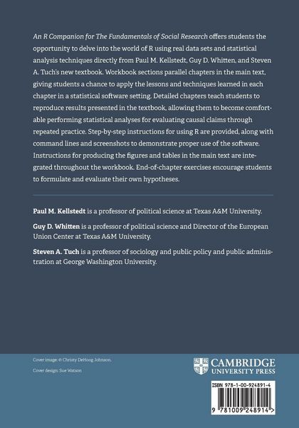 Produktbild: An R Companion for The Fundamentals of Social Research